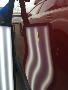 CX-5 ドアパンチ 修理後