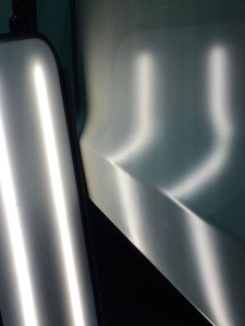 フィット 強いドアパンチ 修理後